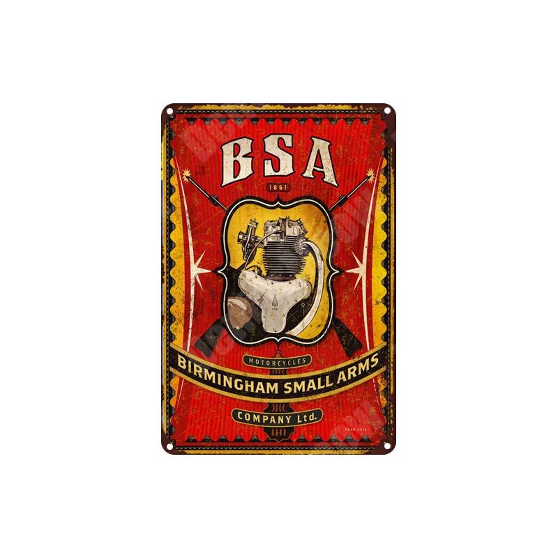 BSA Motorcycles Retro wall signs - Retro Shop NL