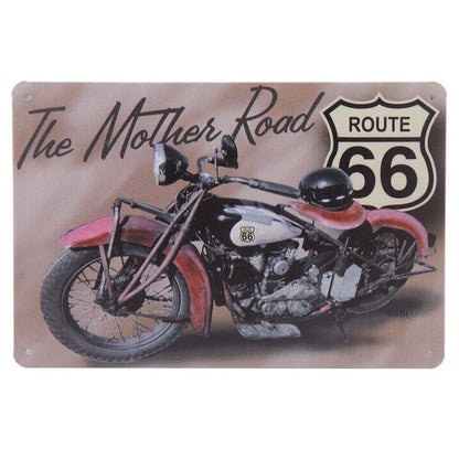 War vehicles retro style metal wall plate - Retro Shop NL