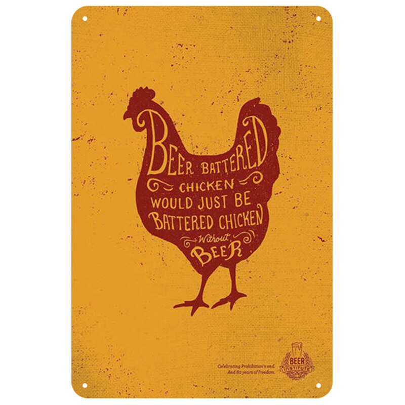 Chickens and Farm wall signs - Retro Shop NL