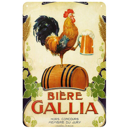 Chickens and Farm wall signs - Retro Shop NL