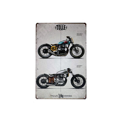 BSA Motorcycles Retro wall signs - Retro Shop NL