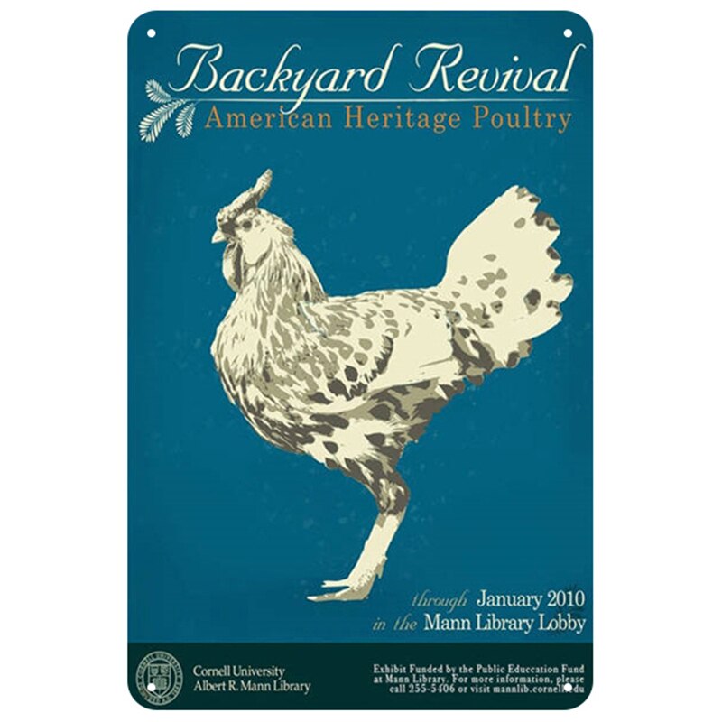 Chickens and Farm wall signs - Retro Shop NL