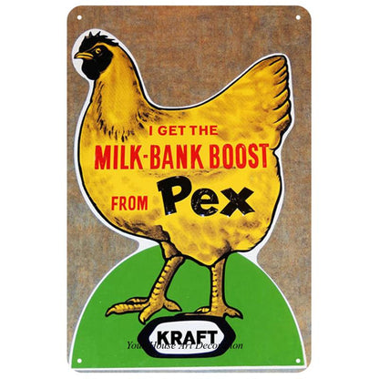 Chickens and Farm wall signs - Retro Shop NL