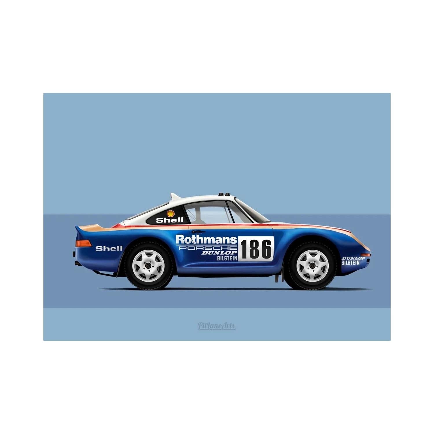 Racing Cars Retro wall signs - Retro Shop NL