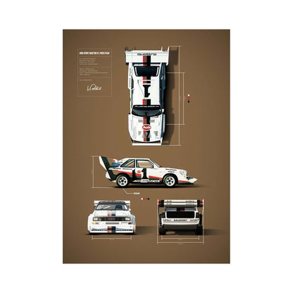 Racing Cars Retro wall signs - Retro Shop NL