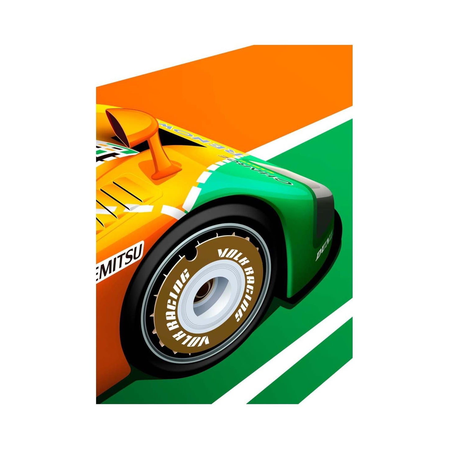 Racing Cars Retro wall signs - Retro Shop NL