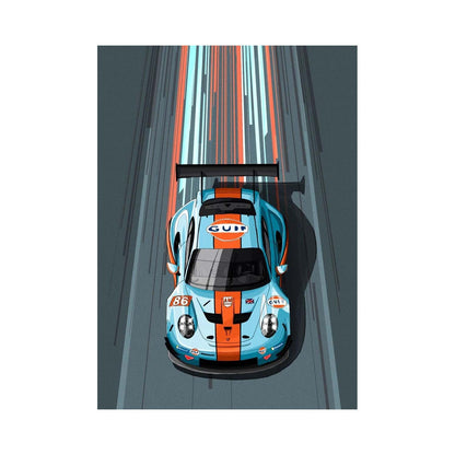 Racing Cars Retro wall signs - Retro Shop NL