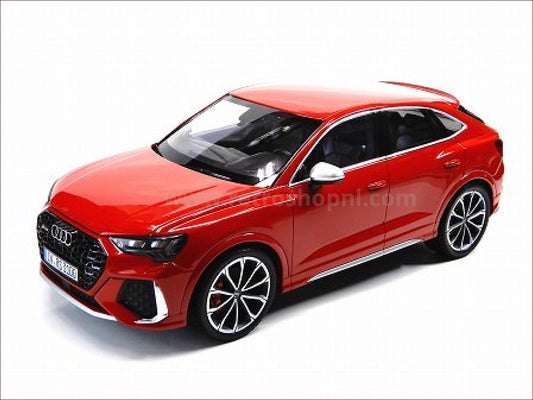 Scale 1:18 Audi Q3 Rs 2019 Red Color Vehicle Models